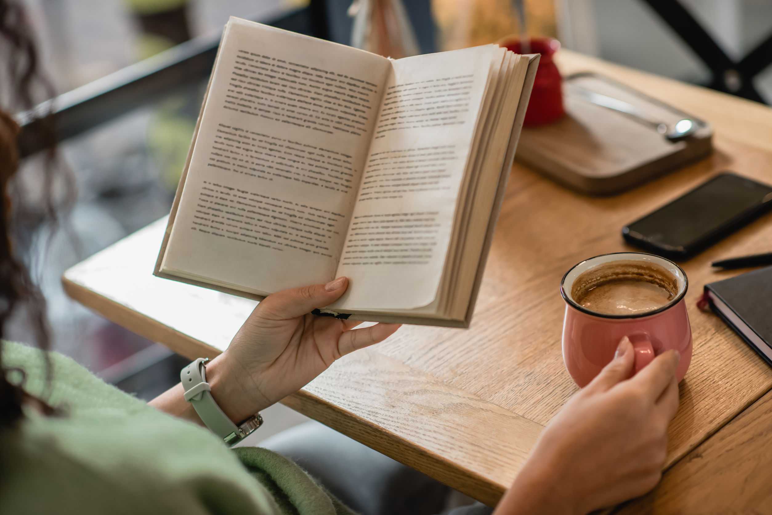 Reading and coffee break