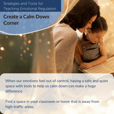 Create a Calm Down Corner