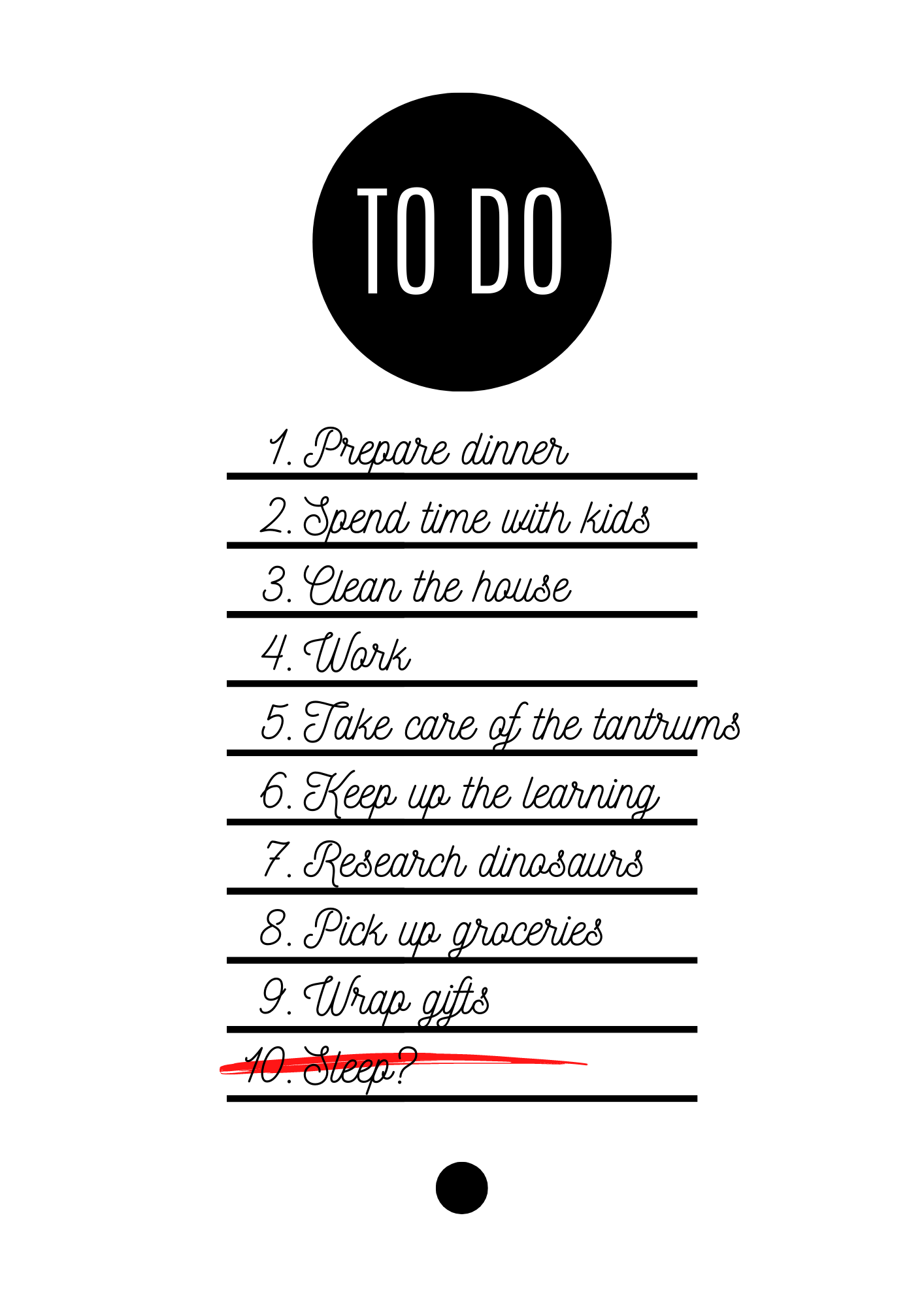 Families have a full todo list during the holiday break