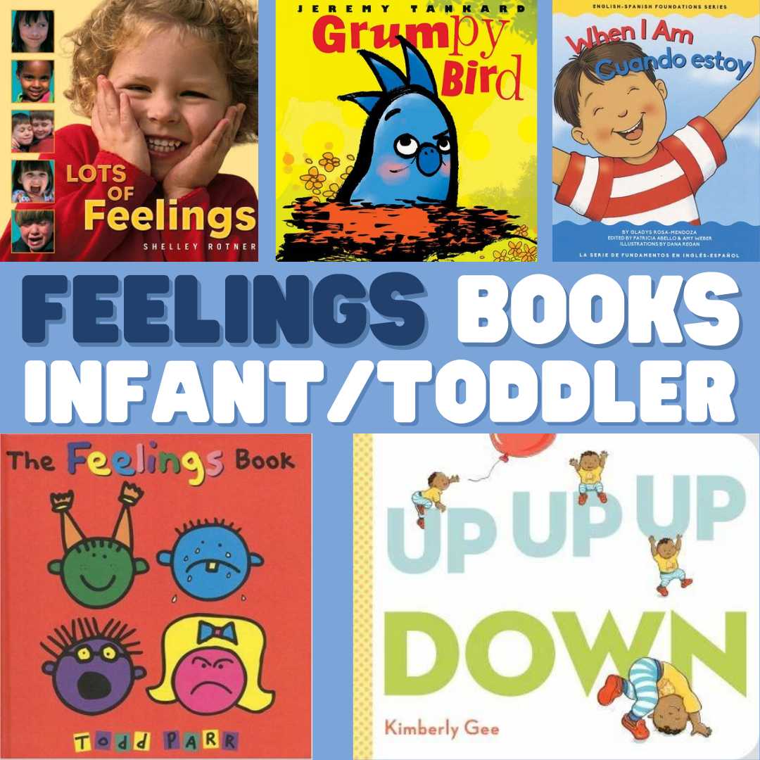 feelings books for infant toddler