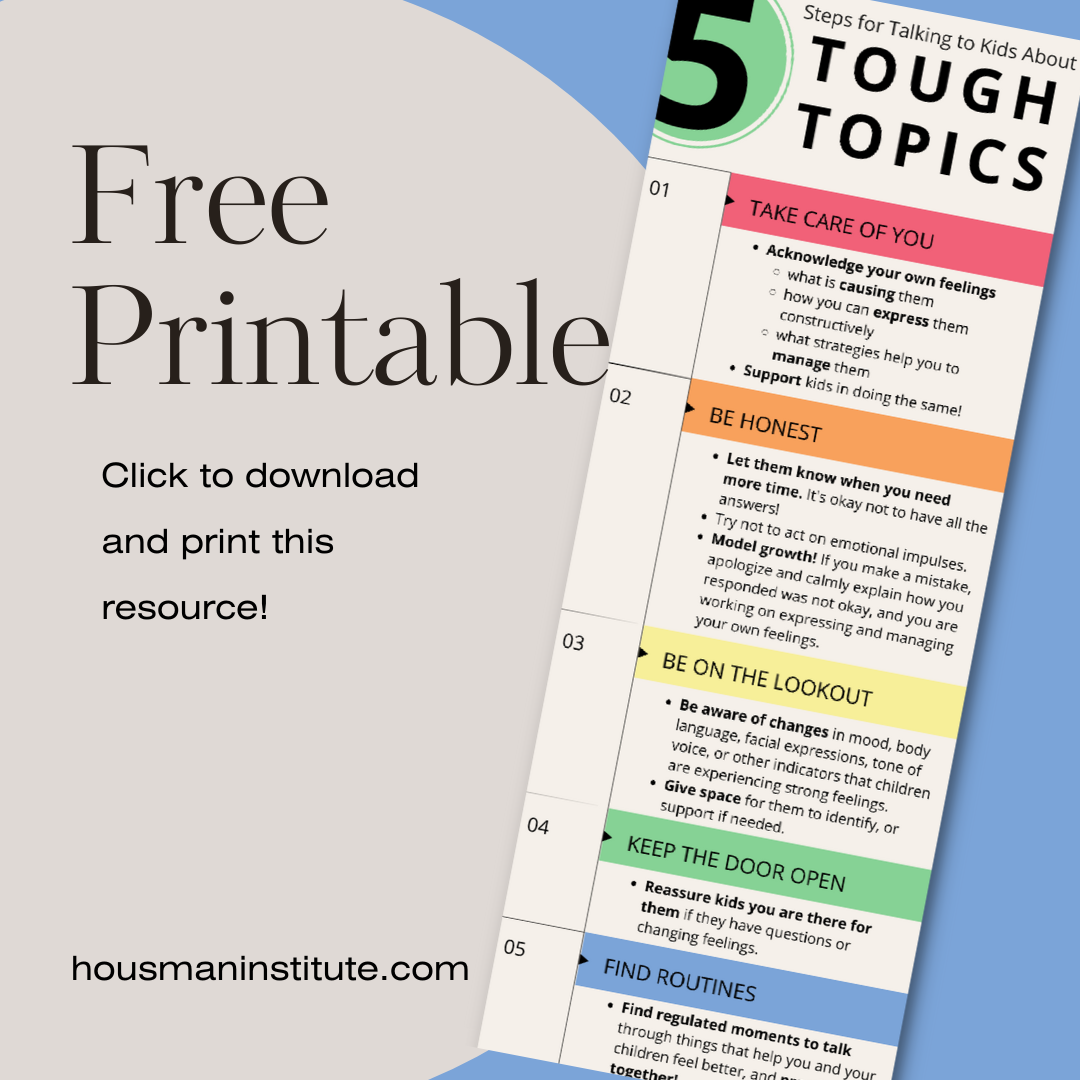 5 steps for having hard conversations with kids