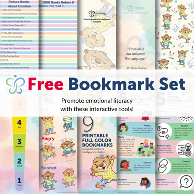 Free Emotional Literacy Bookmark Set