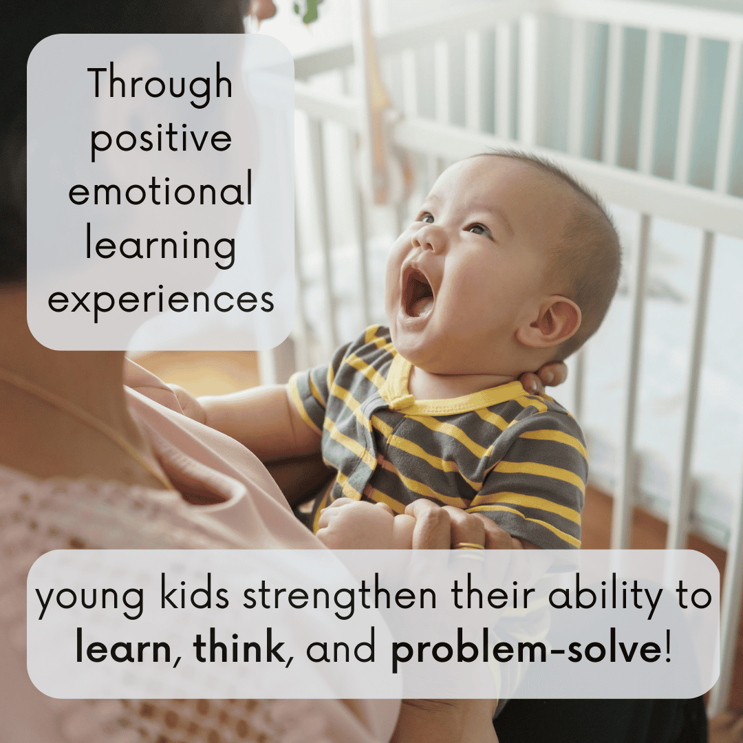 Executive function or cognition is strengthened through positive emotional learning experiences.
