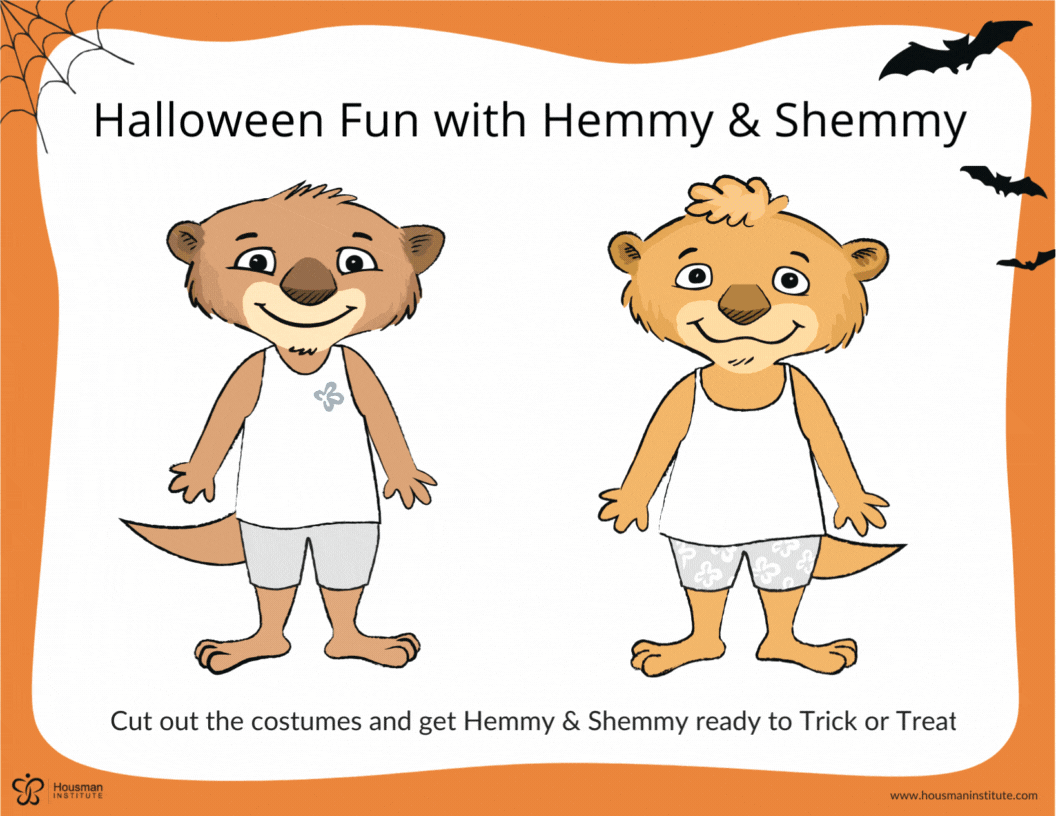 Pretend Play Dress Up with Hemmy and Shemmy