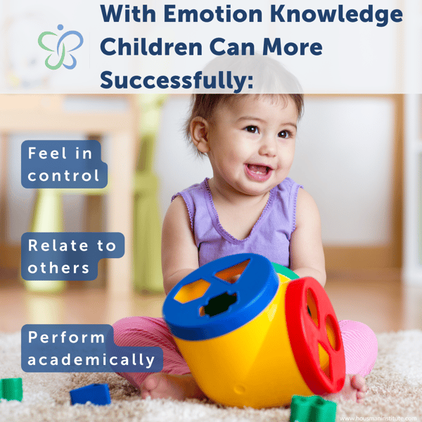 with emotion knowledge children can more successfully feel in control, relate to others, perform academically