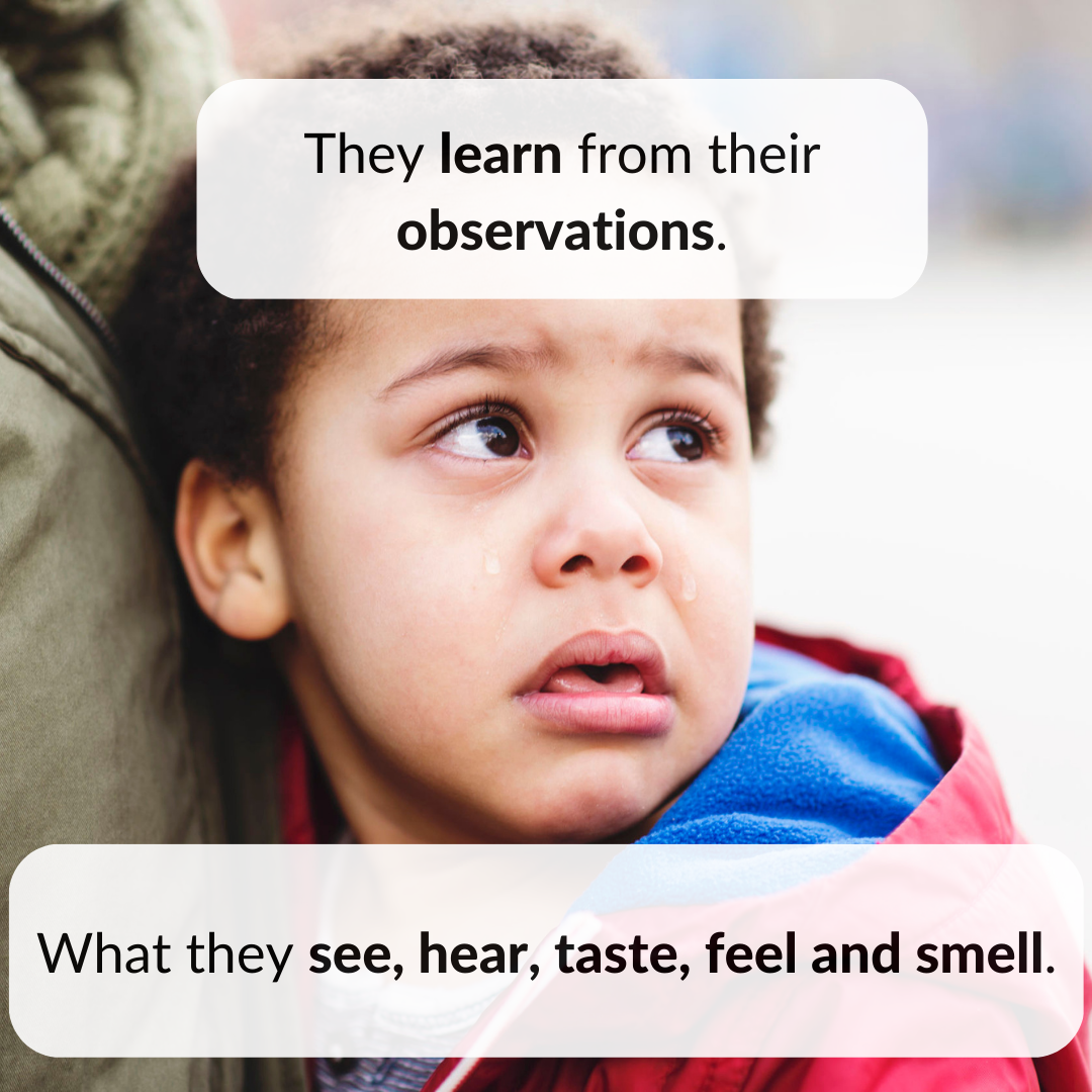 Children learn from their observations