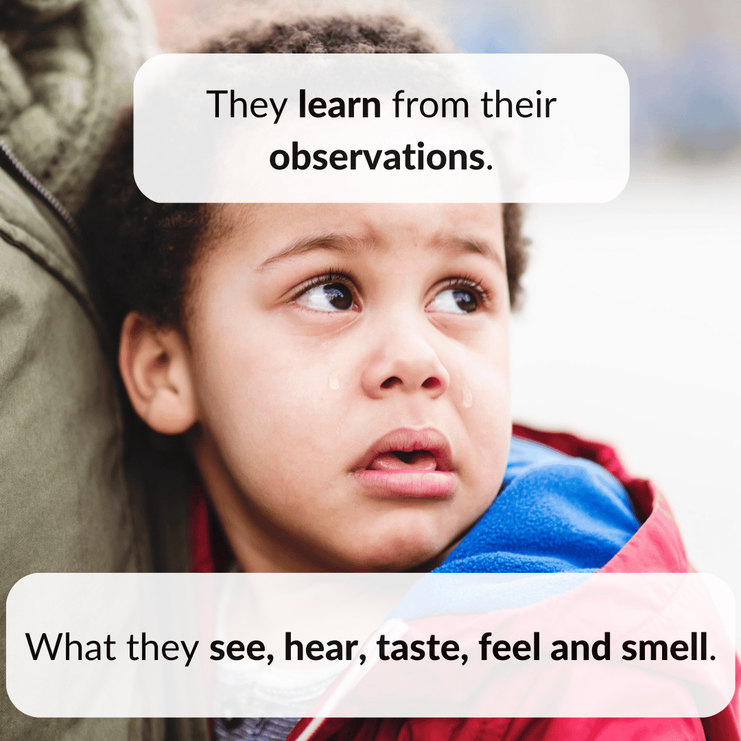 Children learn from their observations