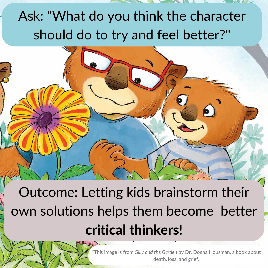 Brainstorming solutions helps kids become critical thinkers
