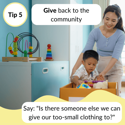 tip 5 give back to the community